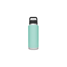 Load image into Gallery viewer, YETI Rambler 21071200019 Vacuum Insulated Bottle with Chug Cap, 26 oz Capacity, Stainless Steel, Seafoam
