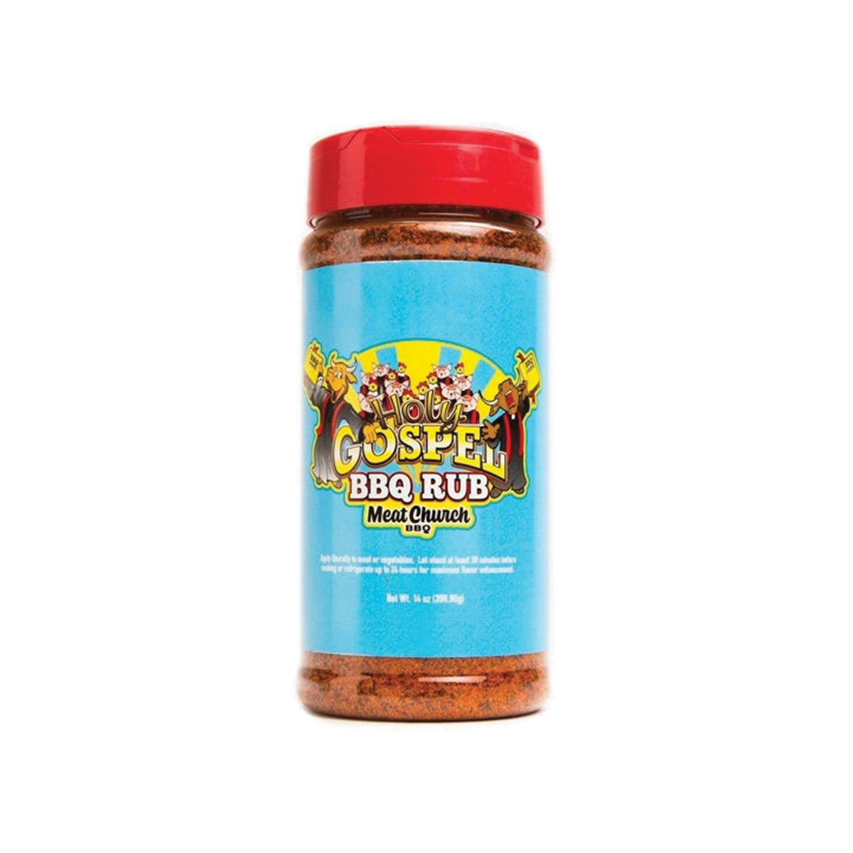 Meat Church BBQ HOLY GOSPEL 14OZ Holy Gospel BBQ Rub, 14 oz Bottle