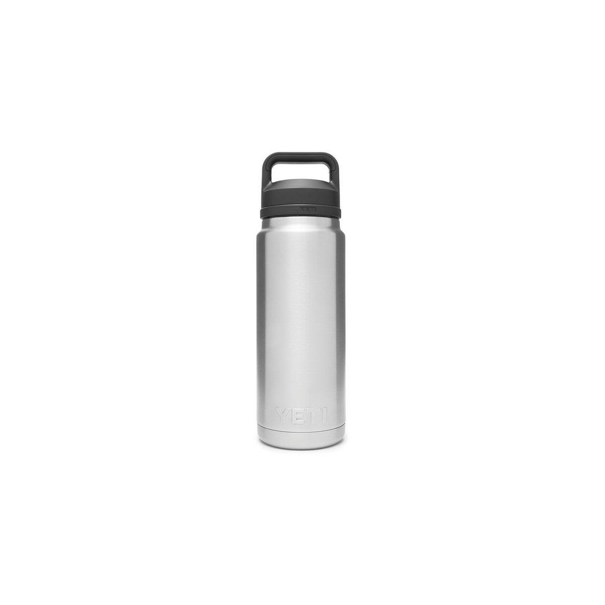 YETI Rambler 21071100001 Vacuum Insulated Bottle with Cap, 26 oz Capacity, Stainless Steel, Stainless Steel