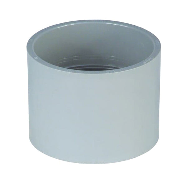 Carlon E940HR-CTN Standard Coupling, 1-1/2 in, 1.755 in ID x 2.2344 in OD Dia, 2-3/8 in L, PVC, Gray
