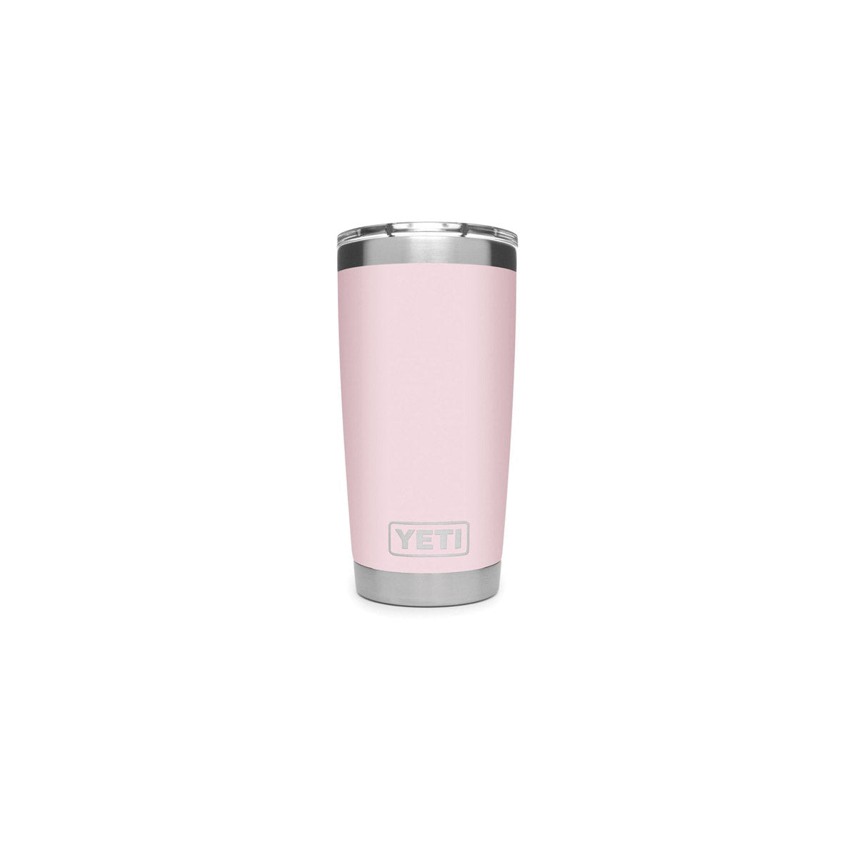 YETI Rambler 21070060065 Tumbler, 20 oz Capacity, Magslider Lid, Stainless Steel, Insulated, Ice Pink