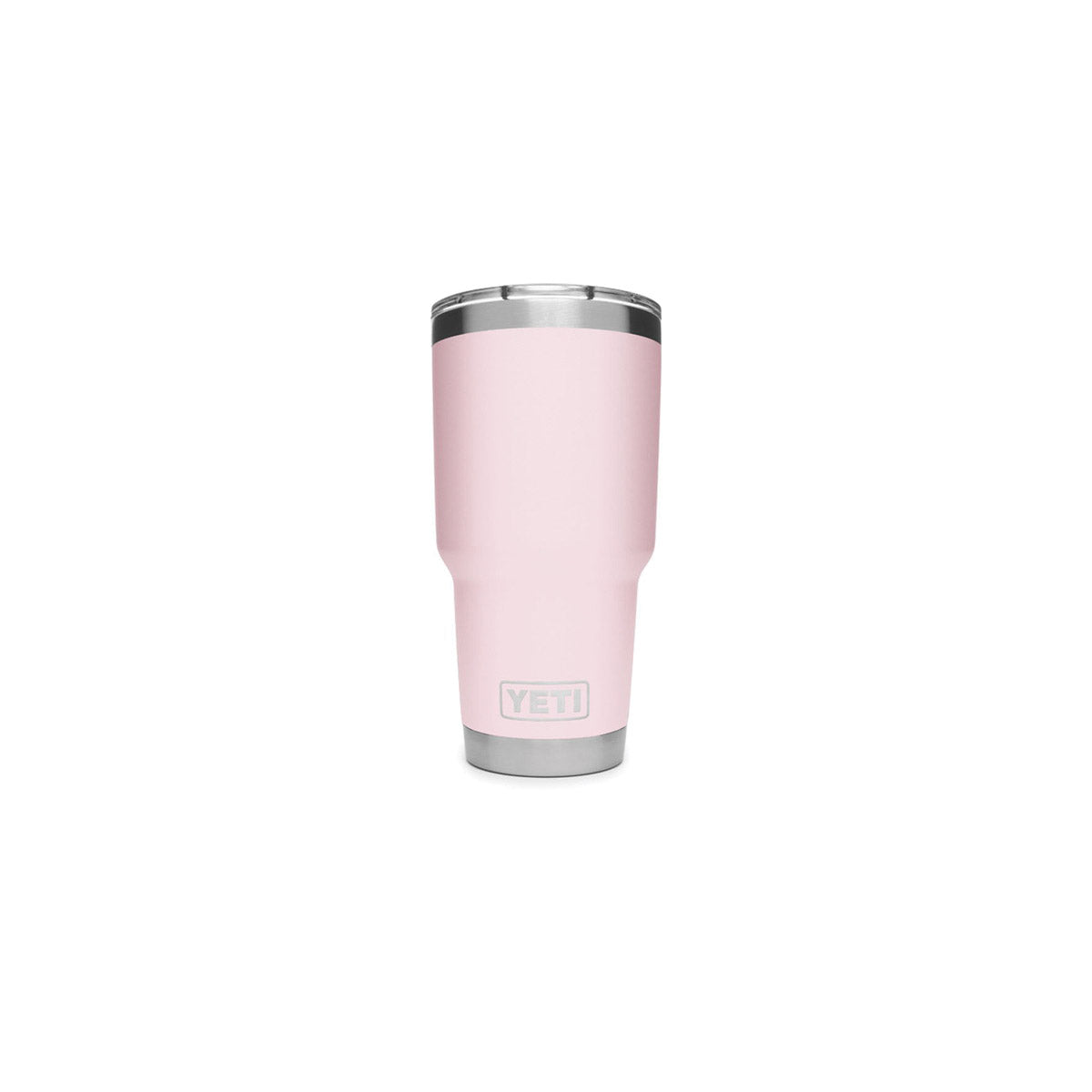 YETI Rambler 21070070057 Tumbler, 30 oz Capacity, MagSlider Lid, Stainless Steel, Insulated, Ice Pink