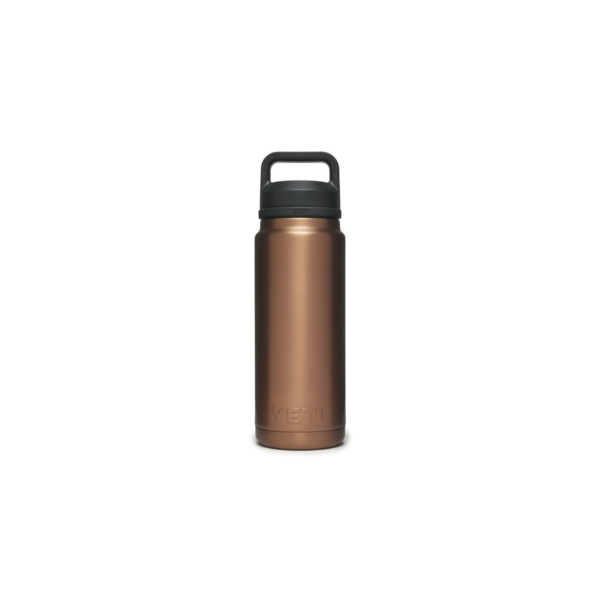 YETI Rambler 21071500294 Vacuum Insulated Bottle with Chug Cap, 26 oz Capacity, Stainless Steel, Copper