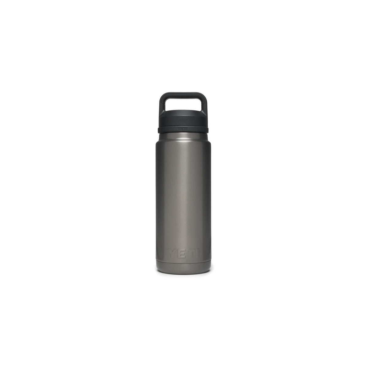YETI Rambler 21071500320 Vacuum Insulated Bottle with Chug Cap, 26 oz Capacity, Stainless Steel, Graphite