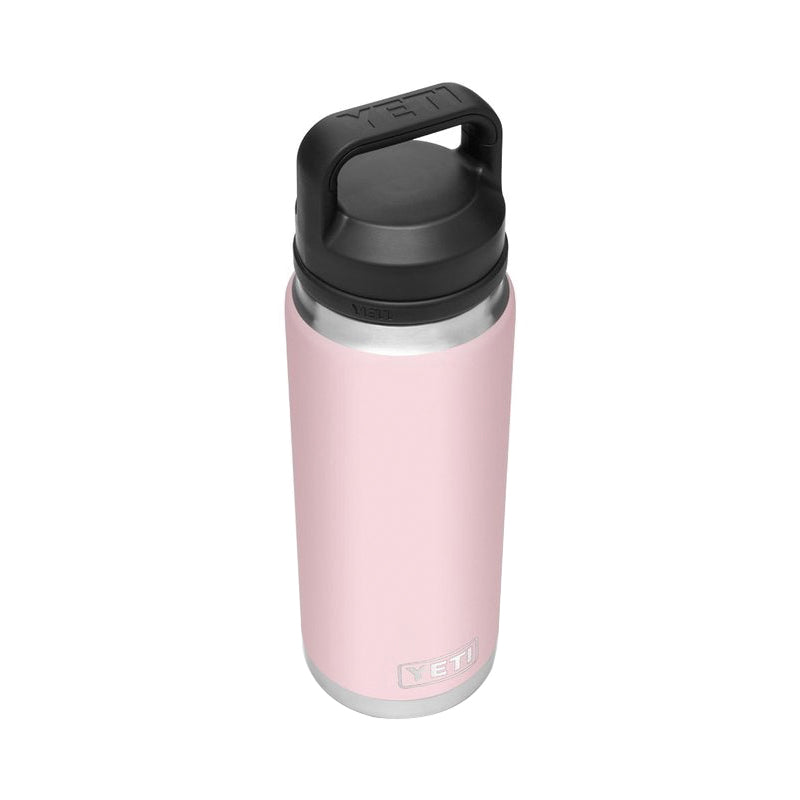 YETI Rambler 21071200034 Vacuum Insulated Bottle with Chug Cap, 26 oz Capacity, Stainless Steel, Ice Pink