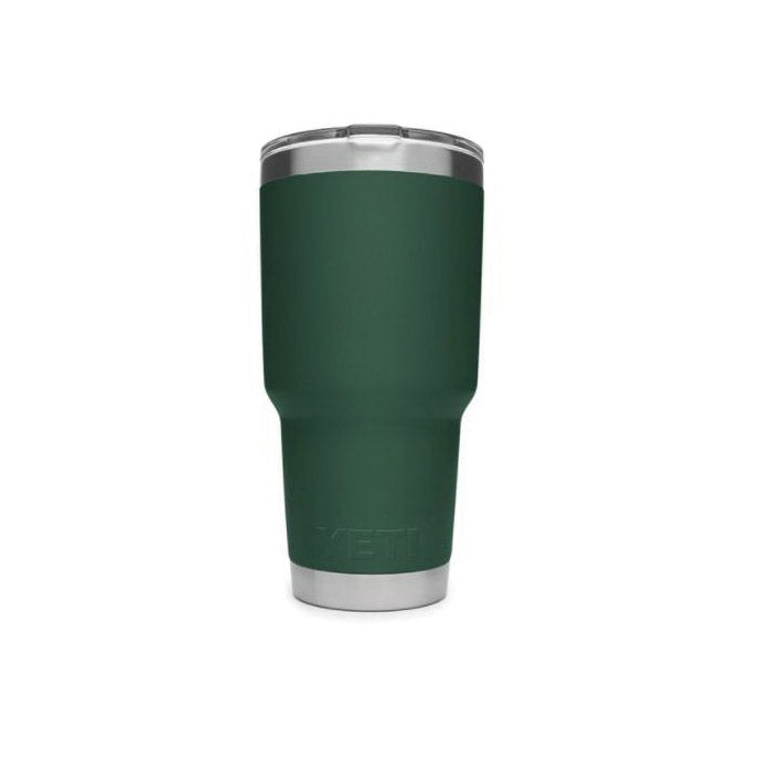 YETI Rambler 21070070056 Tumbler, 30 oz Capacity, MagSlider Lid, Stainless Steel, Insulated, Northwoods Green