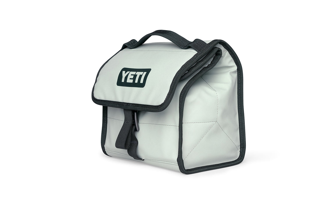 YETI Daytrip 18060130035 Lunch Bag, 8-3/4 in L, 5-3/4 in W, Nylon, Sagebrush Green, Magnetic Closure