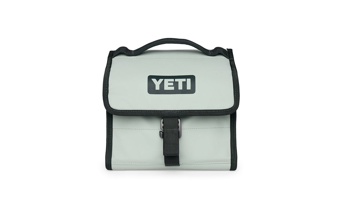 YETI Daytrip 18060130035 Lunch Bag, 8-3/4 in L, 5-3/4 in W, Nylon, Sagebrush Green, Magnetic Closure