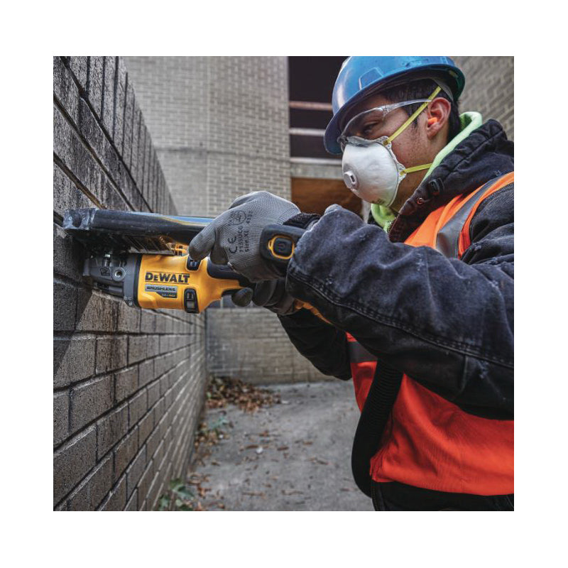 DeWALT DCG418X2 FLEXVOLT 60V Max Brushless 4.5&quot;-6&quot; Cordless Grinder Kit (Includes (2) 60V Max 9.0ah Batteries, Charger, and Kit Bag)