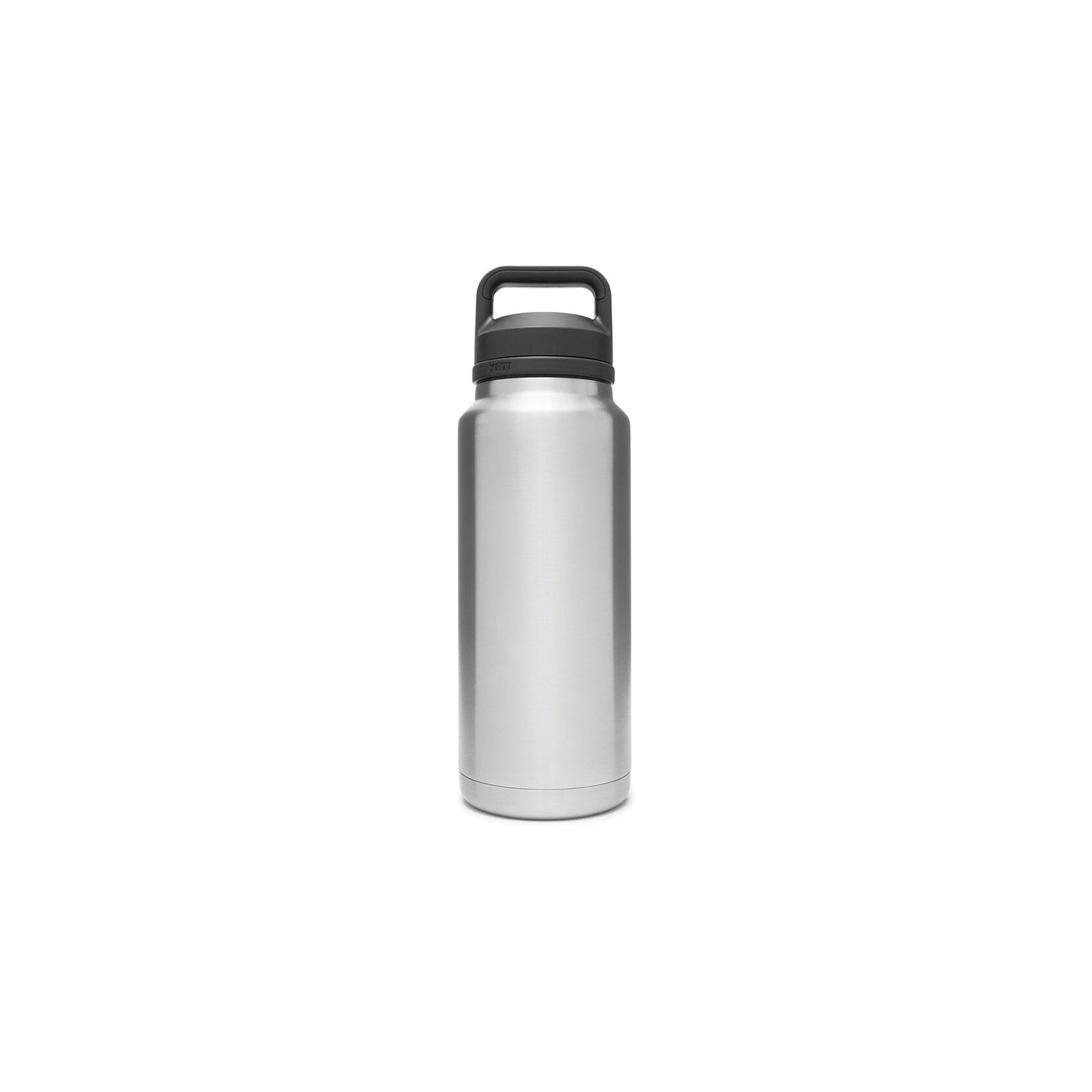 YETI Rambler 21071070013 Vacuum Insulated Bottle with Chug Cap, 36 oz Capacity, Stainless Steel, Silver