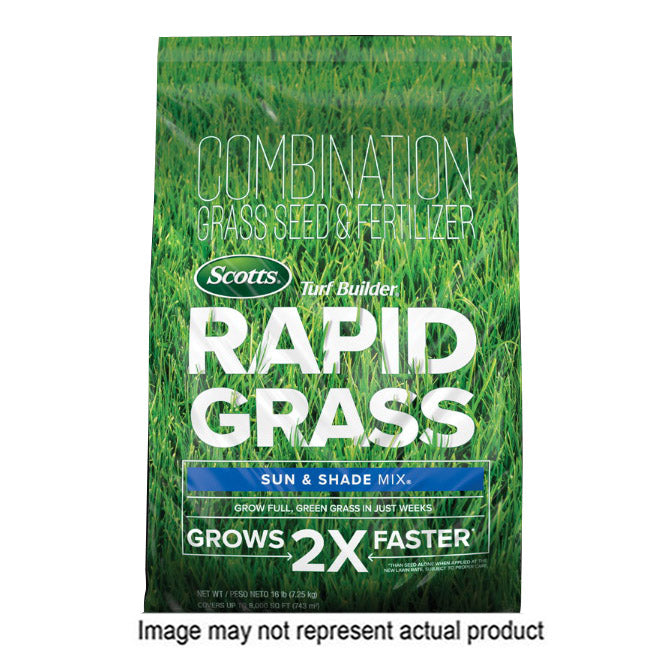 Scotts Turf Builder 18213 Rapid Grass Seed Mix, 5.6 lb Bag