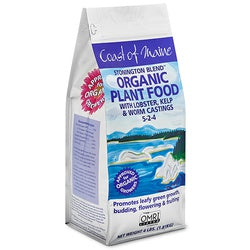 Coast of Maine C58 LKA Plant Food, 4 lb, Granular, 5-2-4 N-P-K Ratio