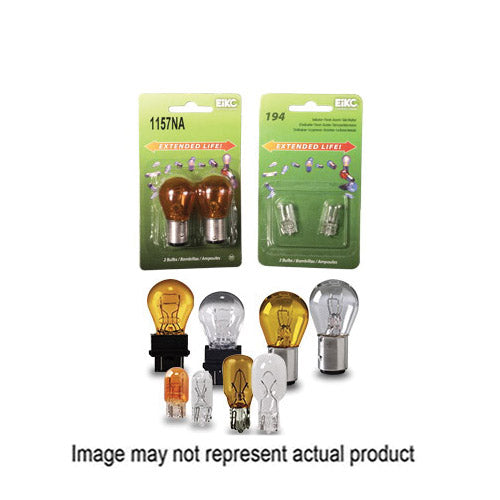 PEAK 1157LL-BPP Miniature Automotive Bulb, 12.8 V, 27 W, Incandescent Lamp, Bayonet Base, Clear Light