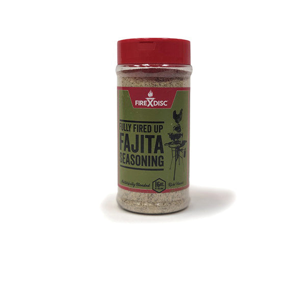 FIREDISC SPICEFAJITA Seasoning Rub, Fully Fired Up Fajita Flavor, 16 oz Package