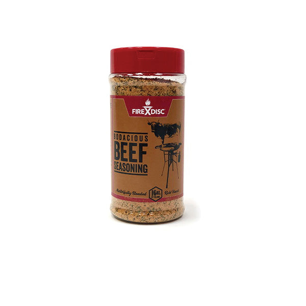 FIREDISC SPICEBEEF Seasoning Rub, Bodacious Beef Flavor, 16 oz Package