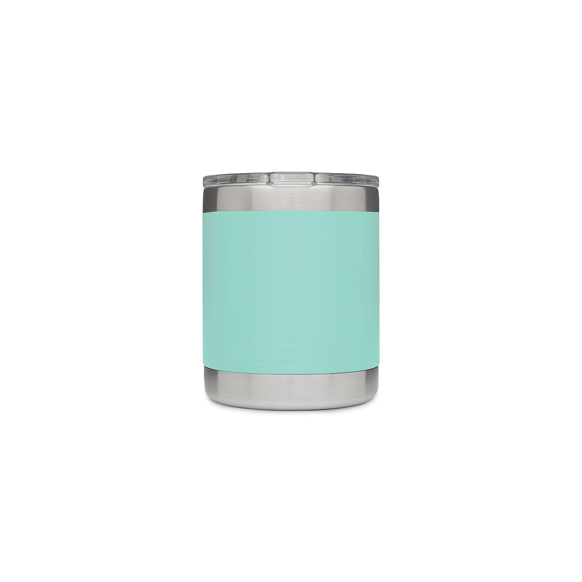YETI Rambler 21071010004 10 OZ Lowball with Standard Lid, Vacuum Insulated, Stainless Steel, Seafoam