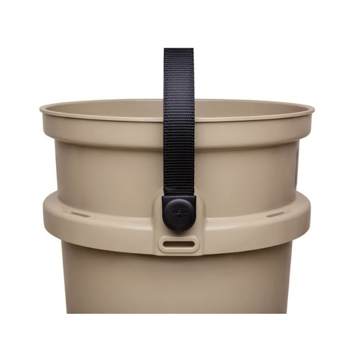 YETI 26010000006 LoadOut Bucket, 5 gal Capacity, Polyethylene, Desert