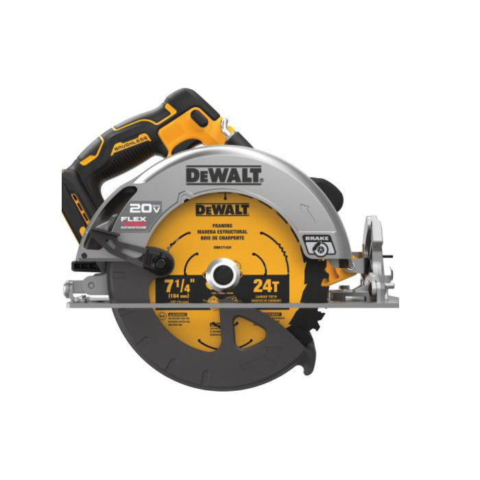 DeWALT DCS573B 20V Max 7.25&quot; Brushless Cordless Circular Saw w/Flexvolt Advantage (BARE TOOL - No Battery Included)