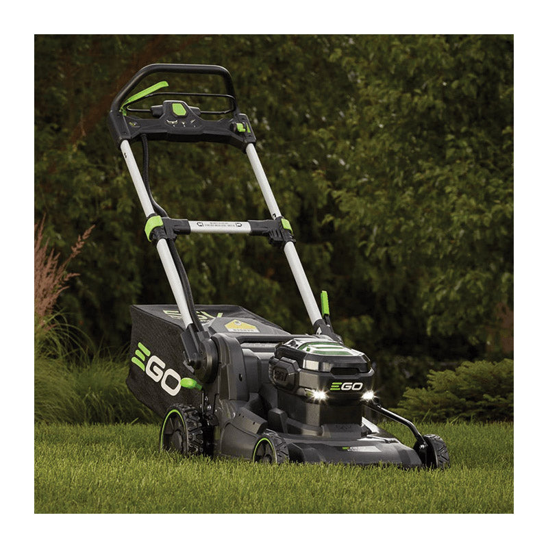 EGO LM2022SP Power+ 20" Self-Propelled Mower with Steel Deck Kit (Includes Mower, G3 56V 7.5ah Battery, and Rapid Charger)