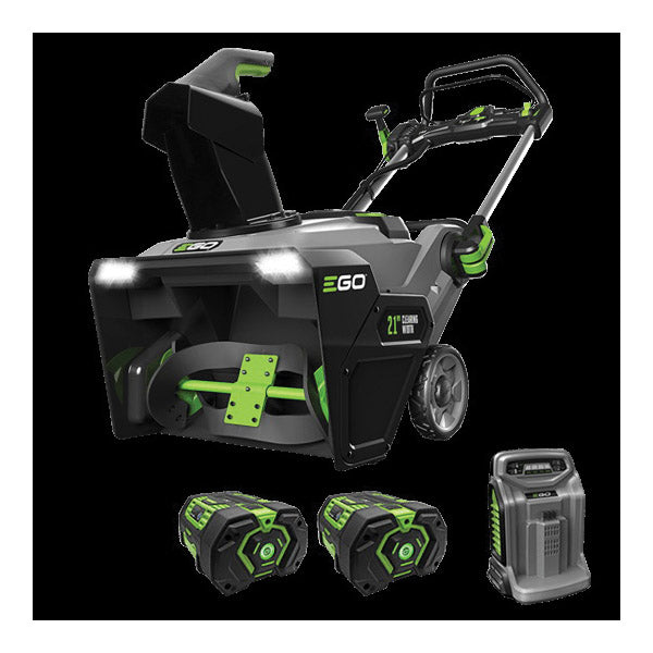 EGO SNT2103 Power+ 21&quot; Snow Blower with Peak Power (Includes Snow Blower, (2) G3 7.5ah Batteries, and Rapid Charger)