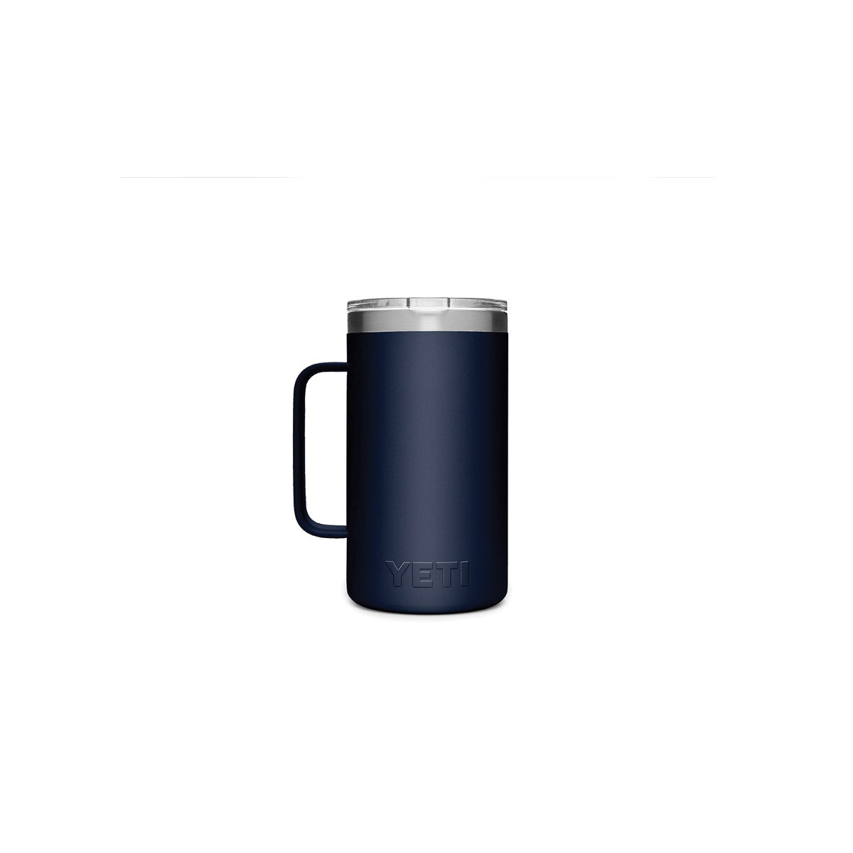 YETI Rambler Series 21071300224 Mug, 24 oz Capacity, Stainless Steel, Navy Blue