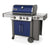 Weber GENESIS II E-335, 61086001 Gas Grill, Liquid Propane, 3-Burner, Deep Ocean Blue