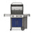 Weber GENESIS II E-335, 61086001 Gas Grill, Liquid Propane, 3-Burner, Deep Ocean Blue