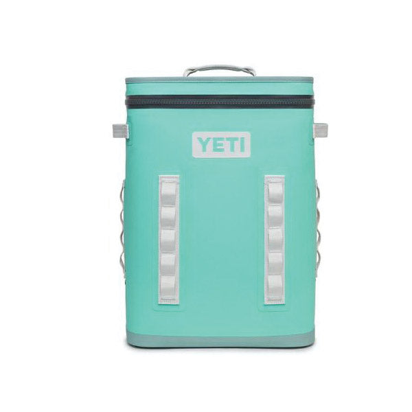 YETI Hopper Backflip 24, 18050124005 Soft Cooler, 20 Can Capacity, Dryhide Fabric, Aquifer Blue