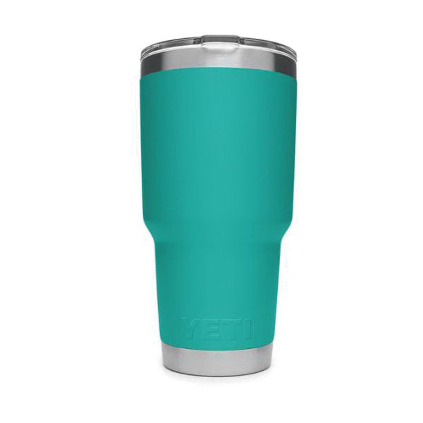 YETI Rambler 21070070070 Tumbler, 30 oz Capacity, MagSlider Lid, Stainless Steel, Insulated,  Aquifer Blue