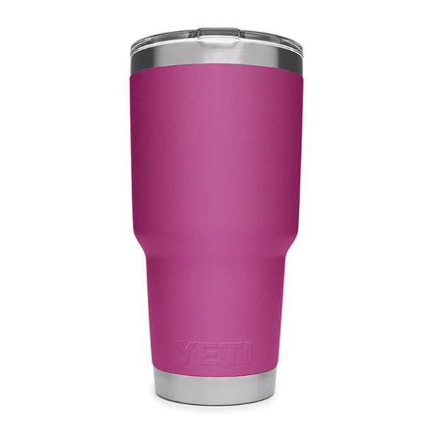 YETI Rambler 21070070071 Tumbler, 30 oz Capacity, MagSlider Lid, Stainless Steel, Insulated, Prickly Pear Pink