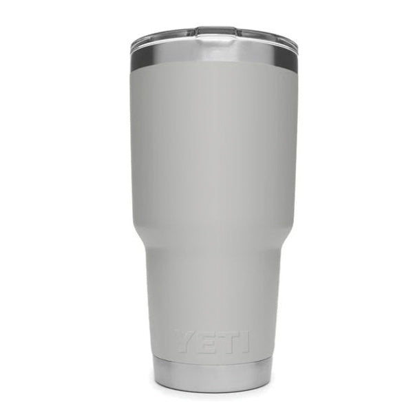 YETI Rambler 21071500466 Tumbler, 30 oz Capacity, MagSlider Lid, Stainless Steel, Insulated,Granite Gray