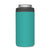 YETI Rambler 21071500493 Colster Tall Can Insulator, 3 in Dia x 6 in H, 16 oz Can/Bottle, Stainless Steel, Aquifer Blue