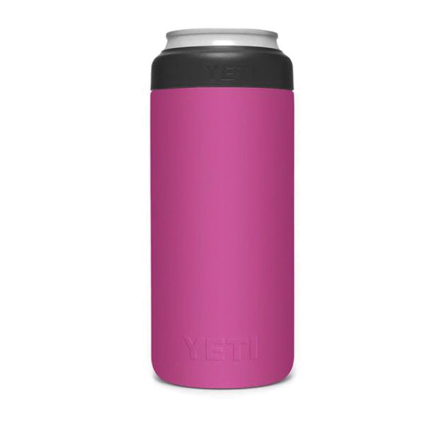 YETI Rambler 21071500634 Colster Slim Can Insulator, 12 oz Capacity, Prickly Pear Pink