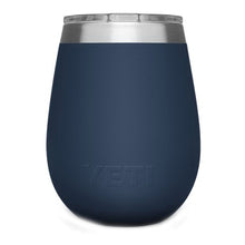 Load image into Gallery viewer, YETI Rambler 21071500584 Wine Tumbler, 10 oz Capacity, Insulated, Stainless Steel, Navy Blue
