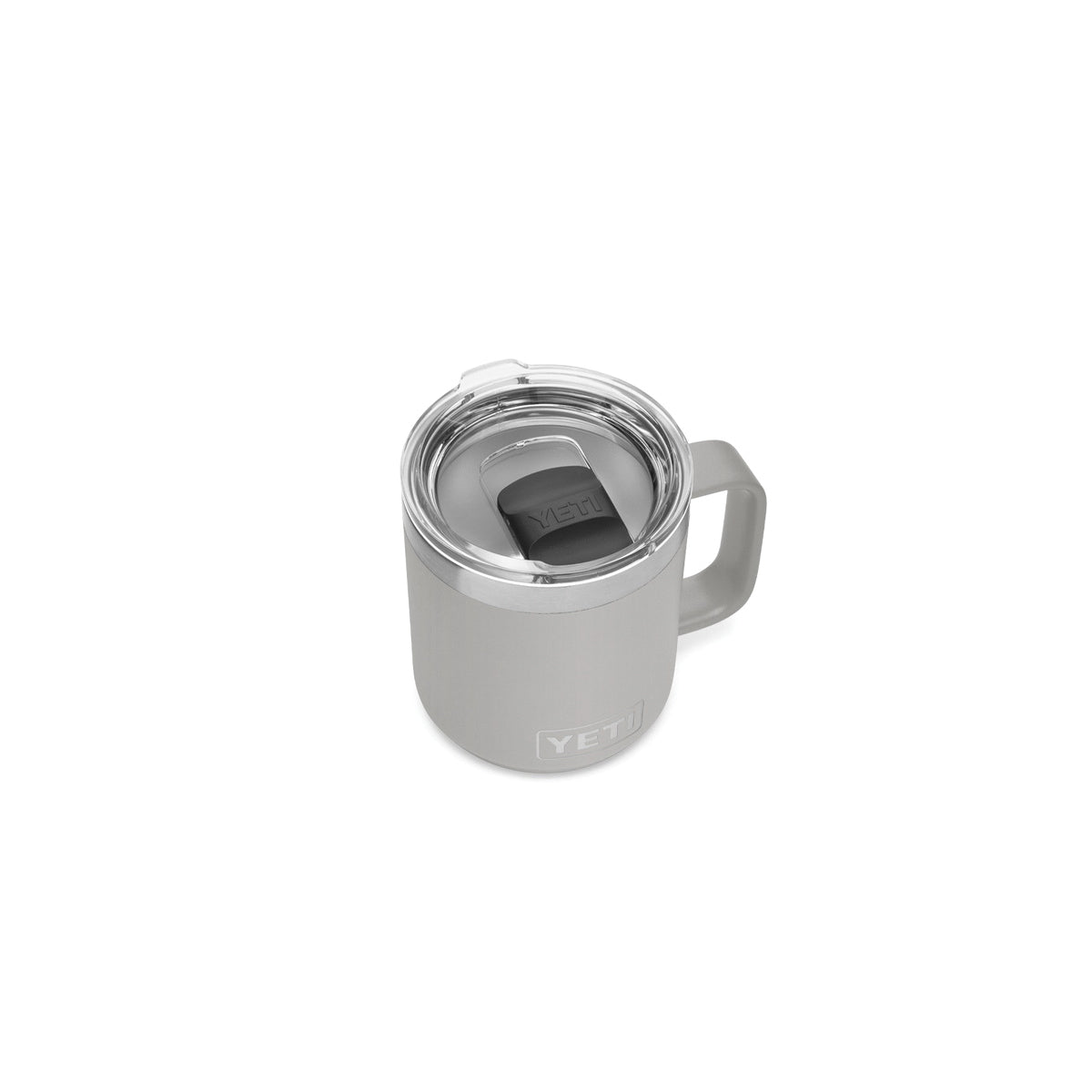 YETI Rambler 21071500517 Stackable Mug, 10 oz Capacity, MagSlider Lid, Insulated, Stainless Steel, Granite Gray