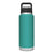 YETI Rambler 21071070041 Vacuum Insulated Bottle with Chug Cap, 36 oz Capacity, Stainless Steel, Aquifer Blue