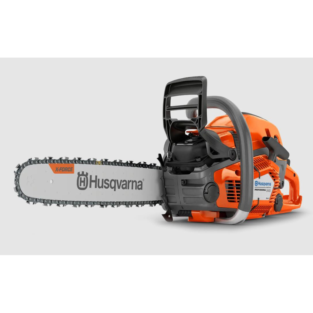 Husqvarna 545 967690628 Chainsaw, Gas, 50.1 cc Engine Displacement, 2-Stroke, X-Torq Engine, 40 in Cutting Capacity
