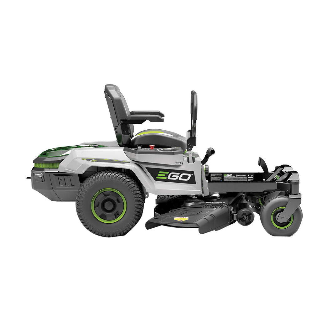 EGO ZT4204L Riding Lawn Mower, 22 hp, 42 in W Cutting, 2-Blade, 0 deg Turning Radius, Dual Lap Bar Steering