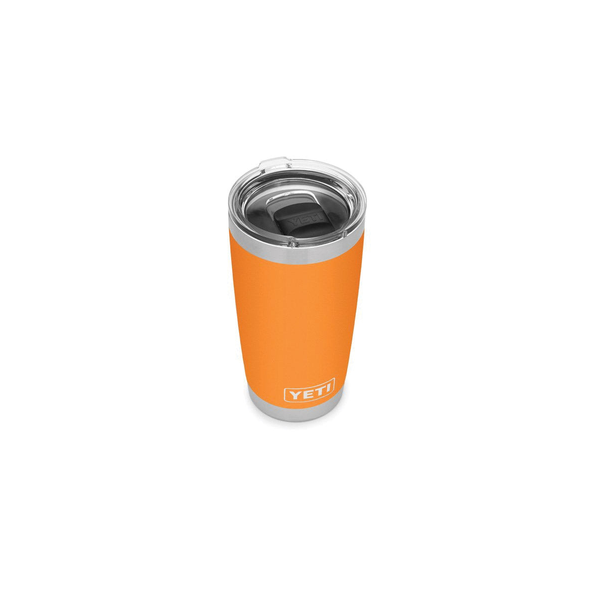 YETI Rambler 21071500482 Tumbler, 20 oz Capacity, MagSlider Lid, Stainless Steel, Insulated, King Crab Orange