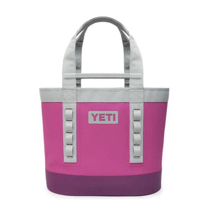 YETI Carryall 35 26010000118 Tote Bag, 14-7/8 in L, 18-1/8 in W, Cordura Nylon/PE Webbing, Prickly Pear Pink