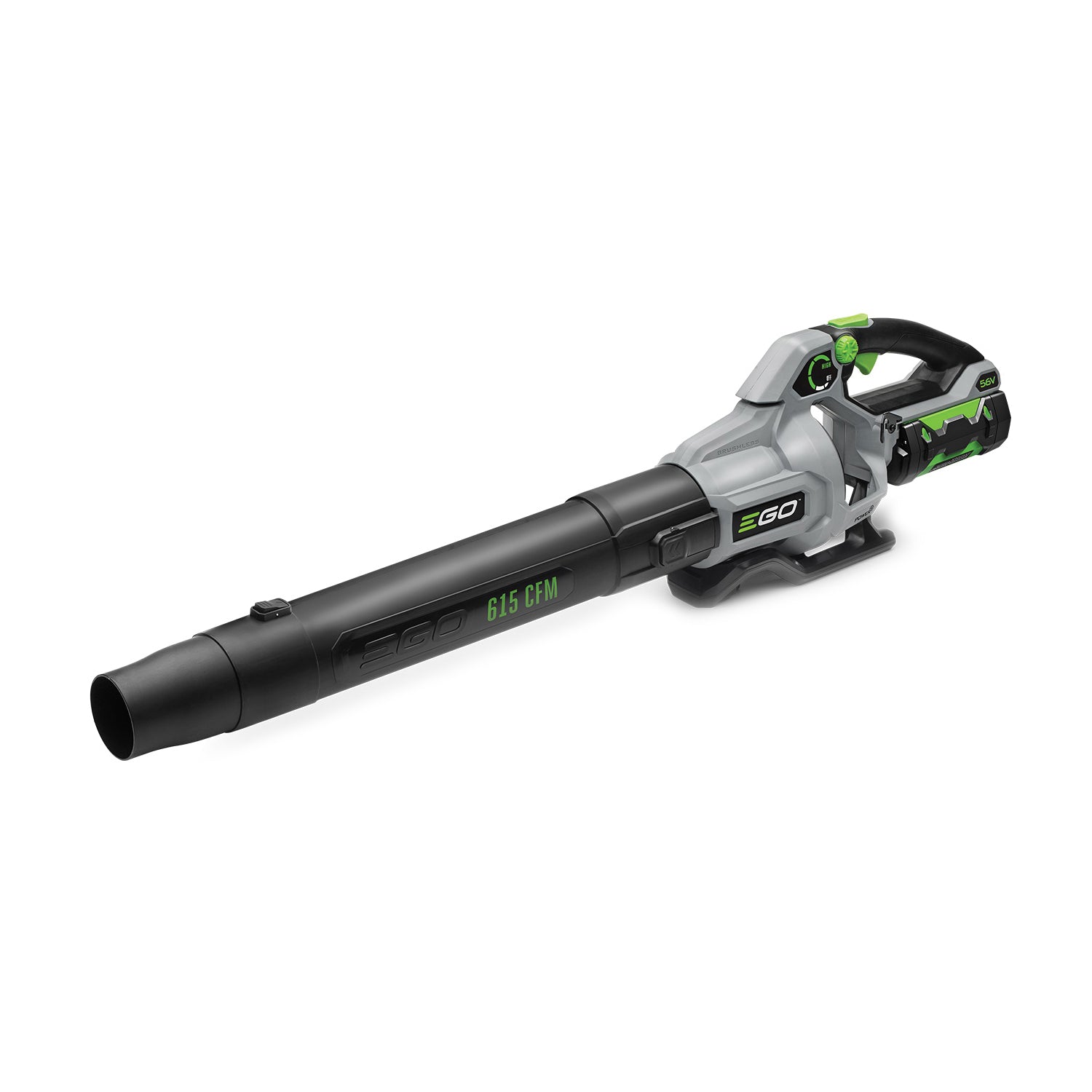 EGO LB6150 Cordless Leaf Blower, 2.5 Ah, 56 V Battery, Arc-Lithium Battery, 200 to 480 cfm Air, 75 min Run Time
