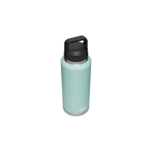 Load image into Gallery viewer, YETI Rambler 21071210001 Vacuum Insulated Bottle with Chug Cap, 46 oz Capacity, Stainless Steel, Seafoam
