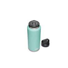 Load image into Gallery viewer, YETI Rambler 21071210001 Vacuum Insulated Bottle with Chug Cap, 46 oz Capacity, Stainless Steel, Seafoam

