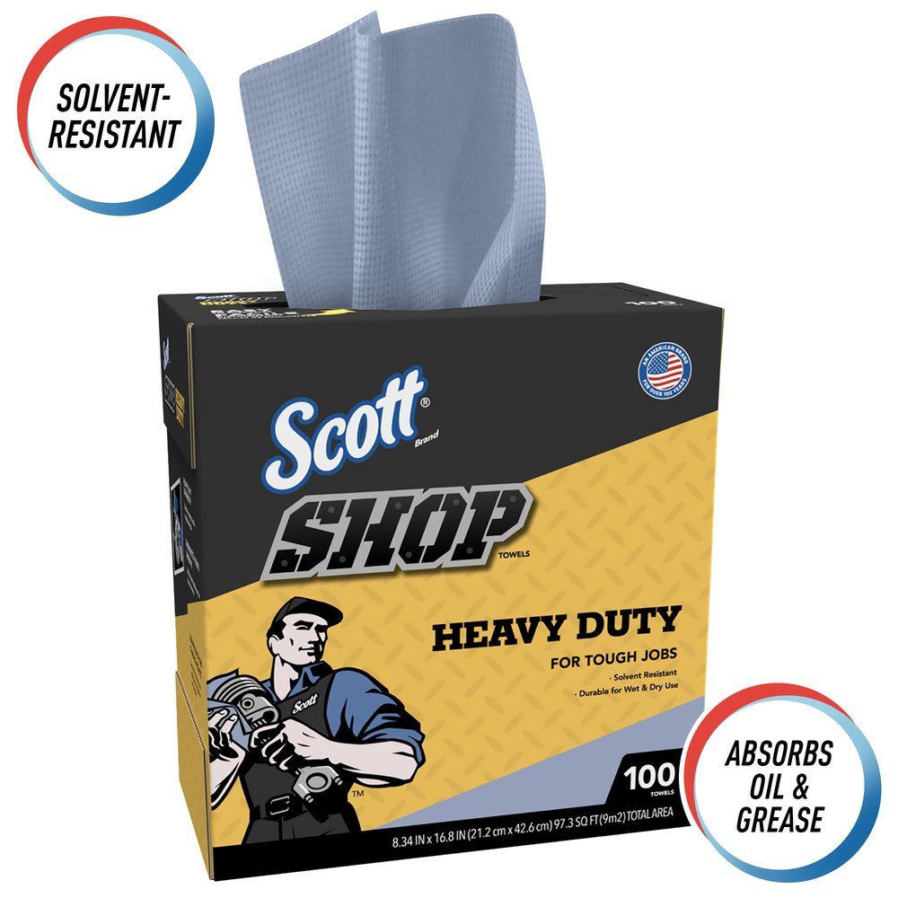 Scott 54014 Cleaning Towel, 8.34 in L, 16.8 in W