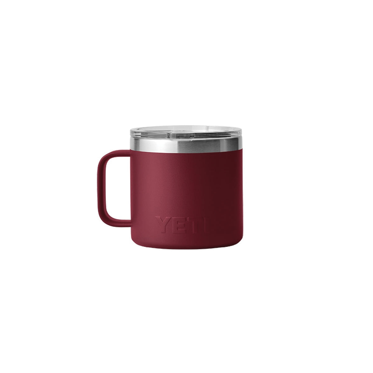 YETI Rambler Series 21071500661 Mug with MagSlider Lid, 14 oz Capacity, 18/8 Stainless Steel, Harvest Red, Insulated