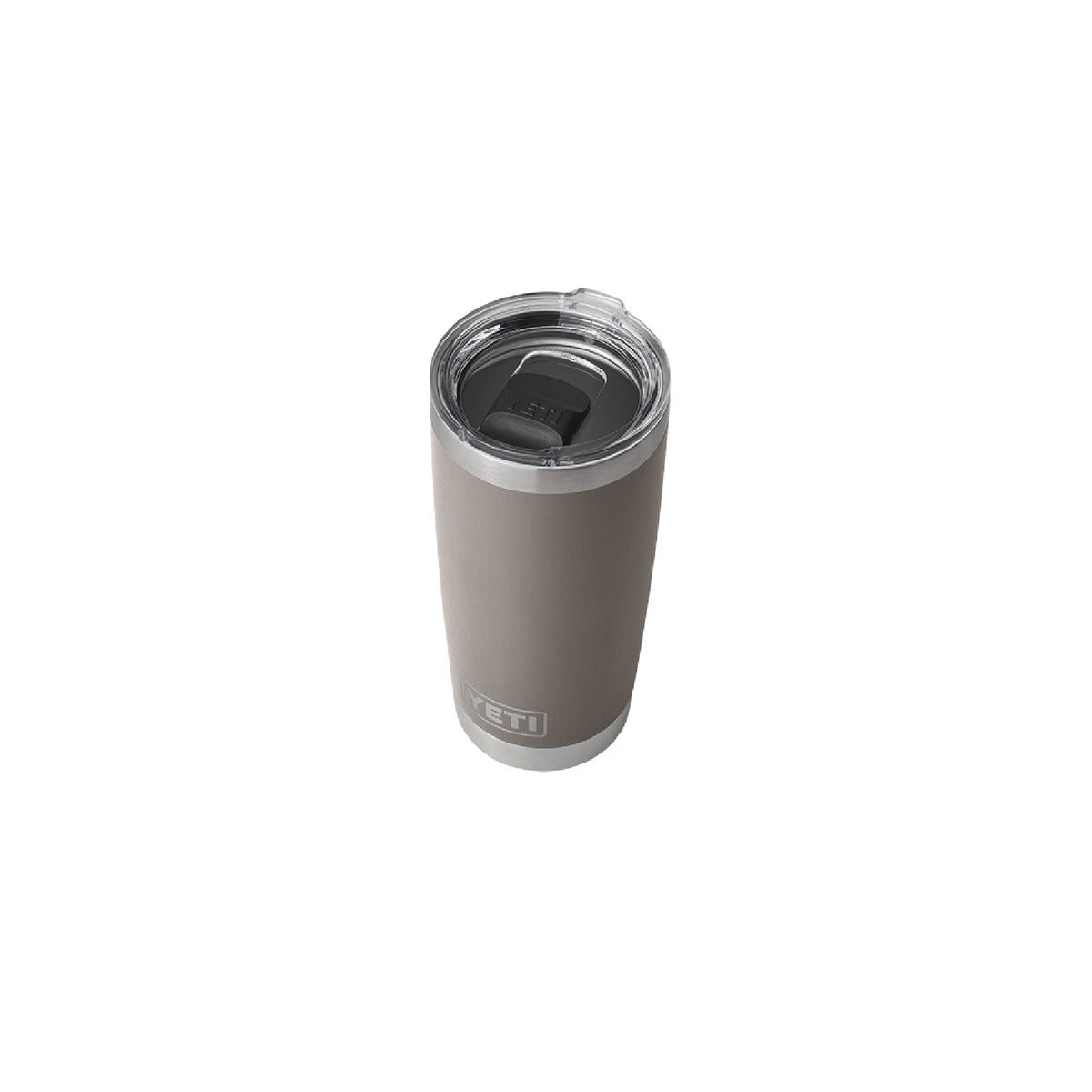 YETI Rambler 21071500684 Tumbler, 20 oz Capacity, MagSlider Lid, Stainless Steel, Insulated, Sharptail Taupe