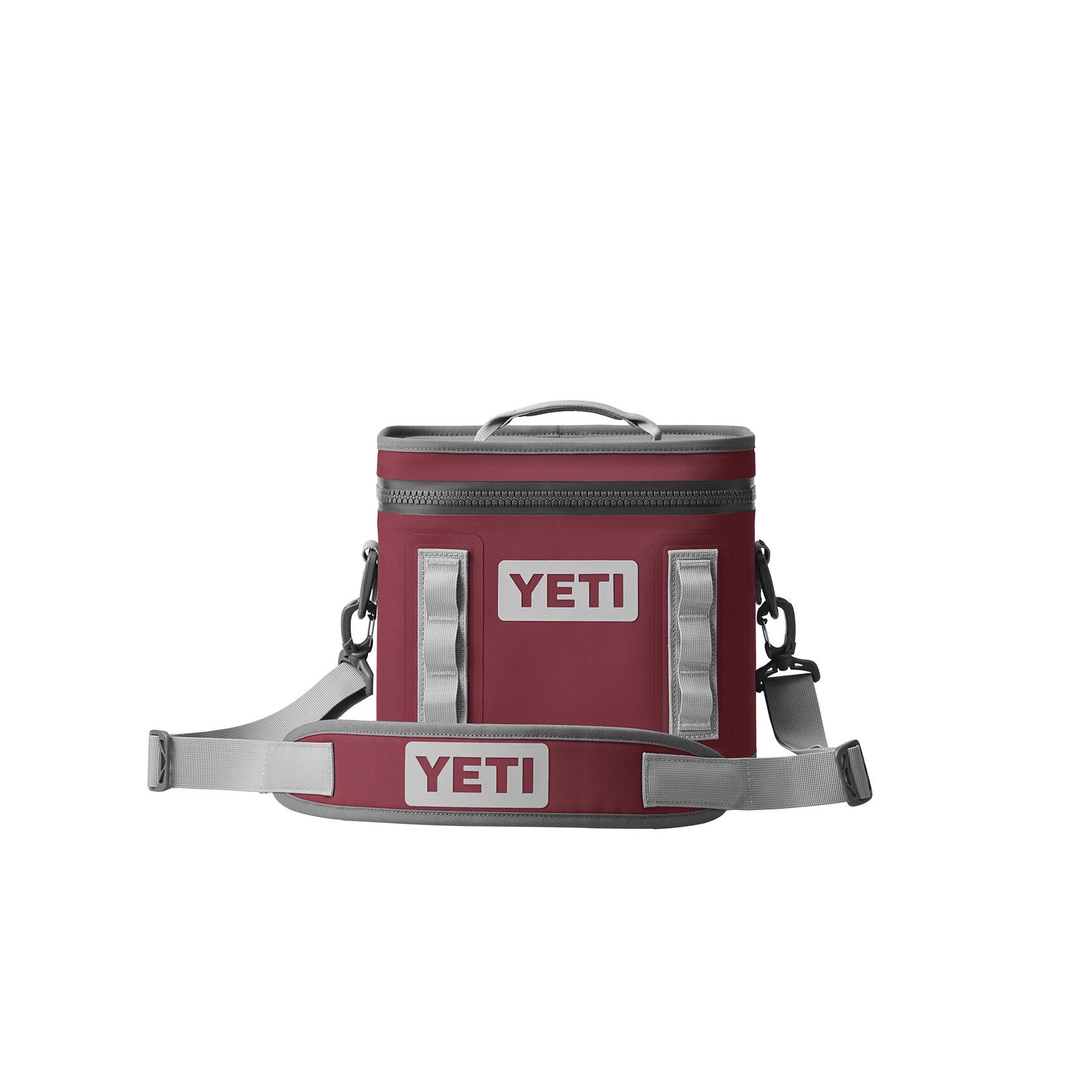 YETI Hopper Flip 18060130074 Soft Cooler, 8 Can Cooler, Nylon, Harvest Red