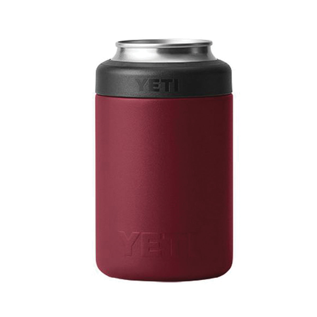 YETI RAMBLER Series 21071500655 Colster Can, 3 in Dia x 4-3/4 in H, 12 oz Can/Bottle, 18/8 Stainless Steel, Harvest Red