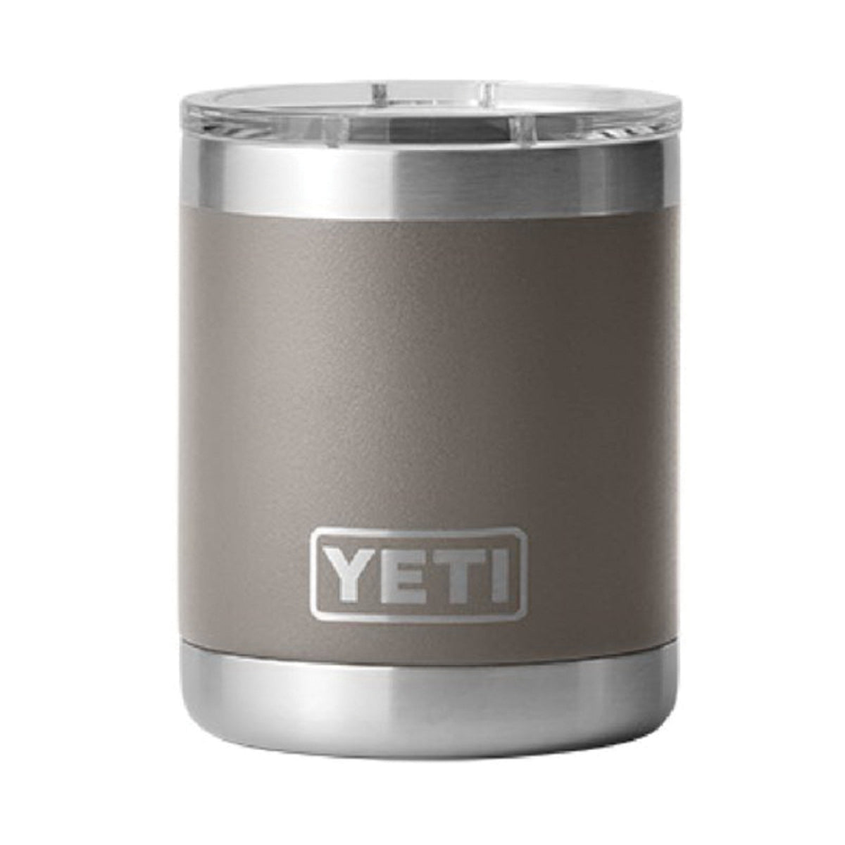 YETI Rambler Series 21071500677 Lowball Mug with MagSlider Lid, 10 oz Capacity, 18/8 Stainless Steel, Sharptail Taupe
