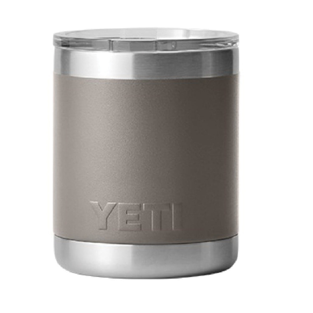 YETI Rambler Series 21071500677 Lowball Mug with MagSlider Lid, 10 oz Capacity, 18/8 Stainless Steel, Sharptail Taupe